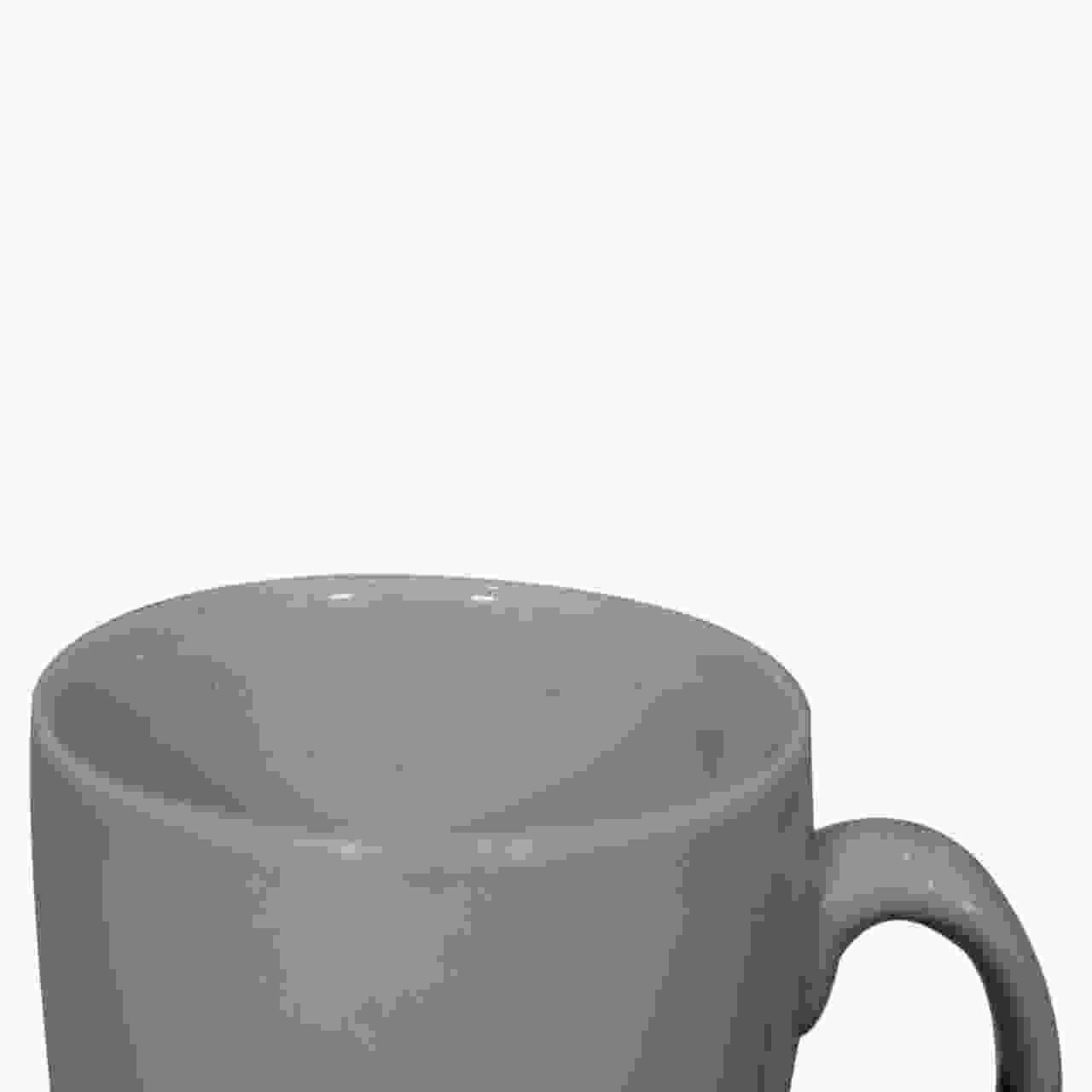 4x White & Blue Tone Mug Set