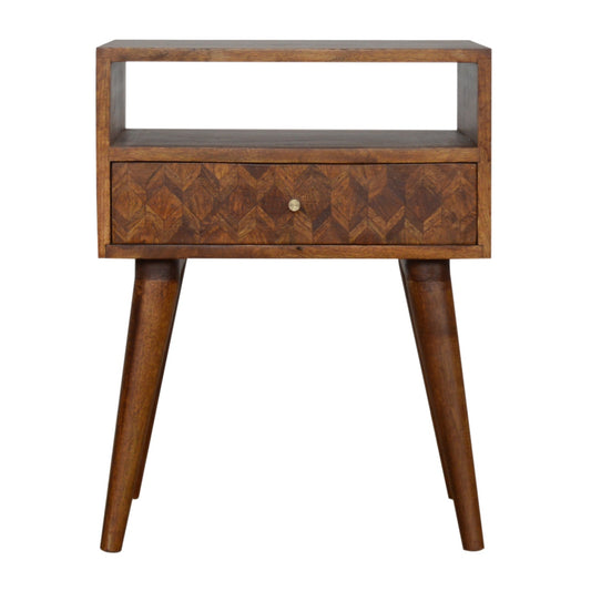 Assorted Open Chestnut Bedside