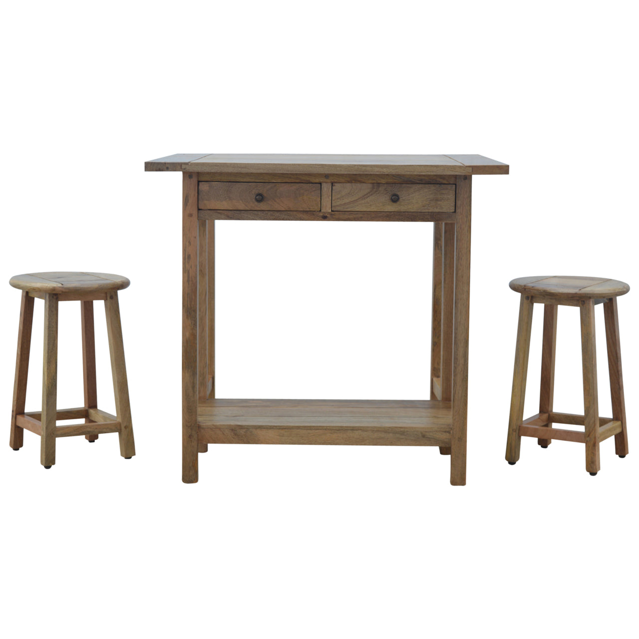 Breakfast Table With 2 Stools