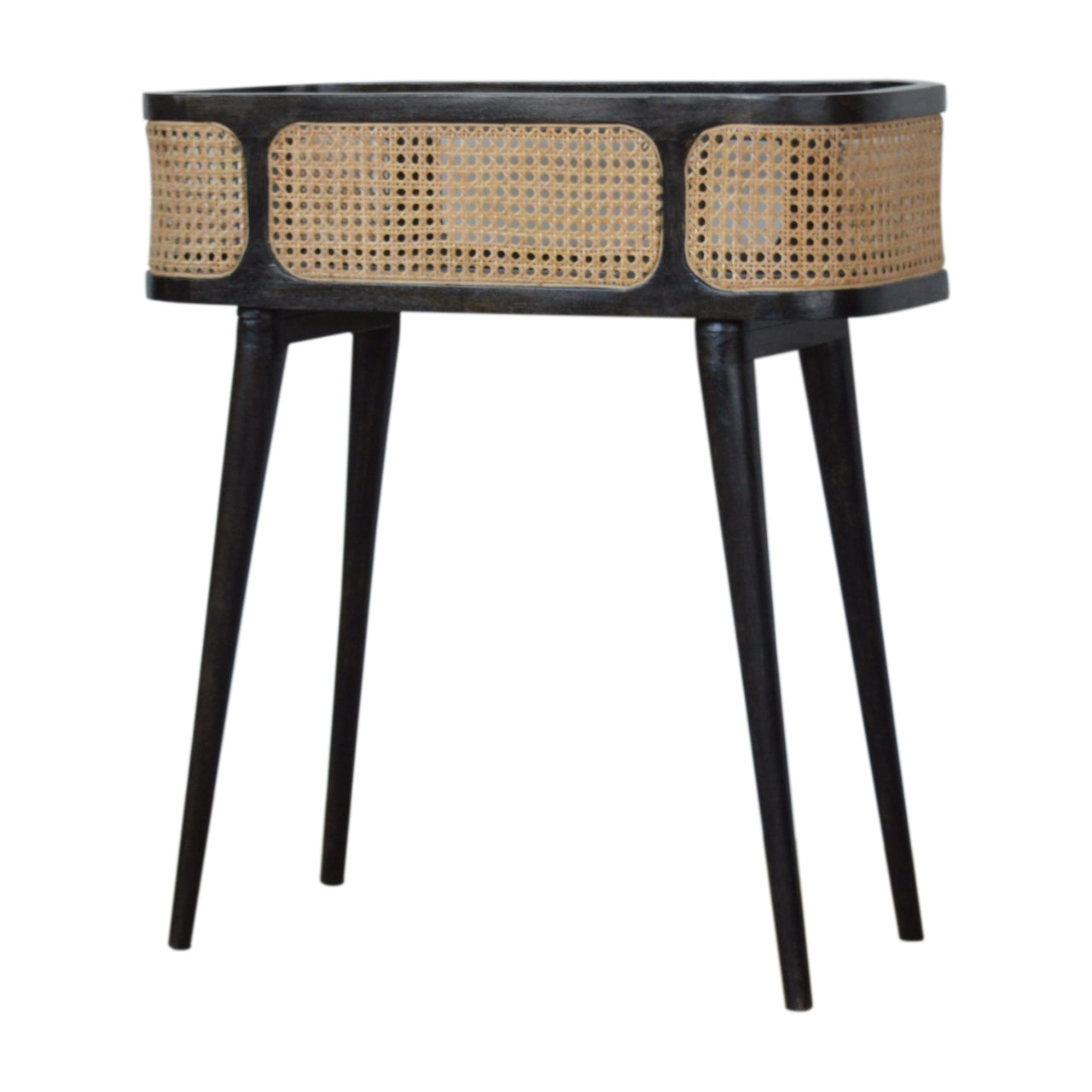 Larissa Carbon Black Tray Table