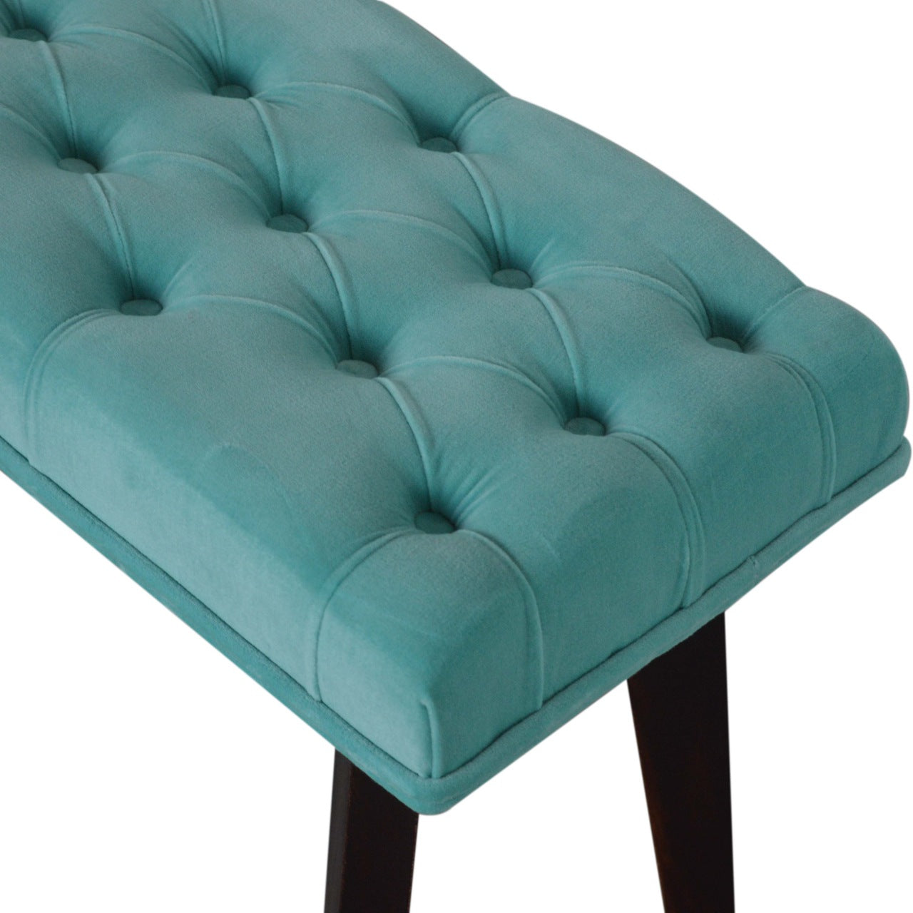 Nordic Style Turquoise Bench