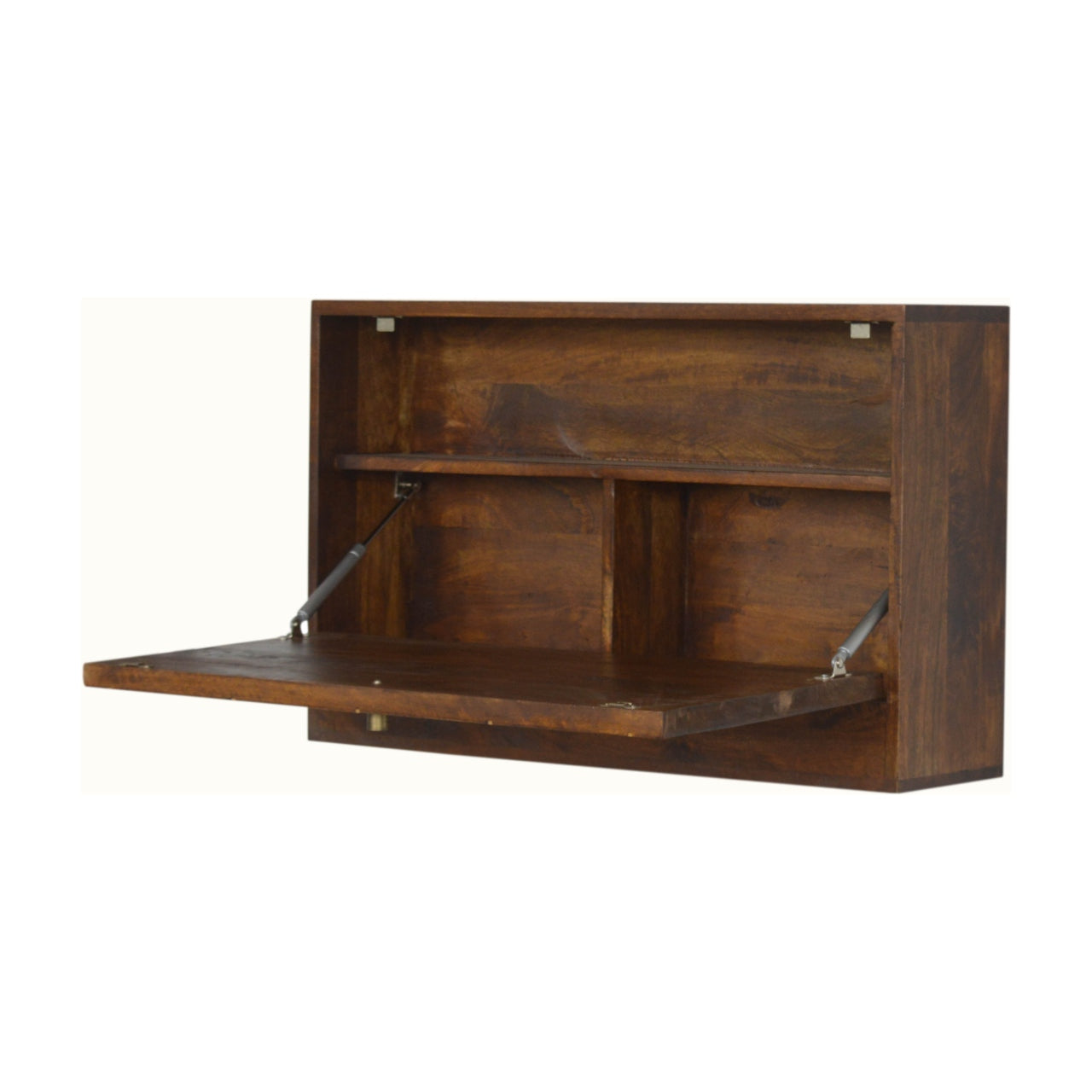 Geo Brass Flip Down Writing Desk