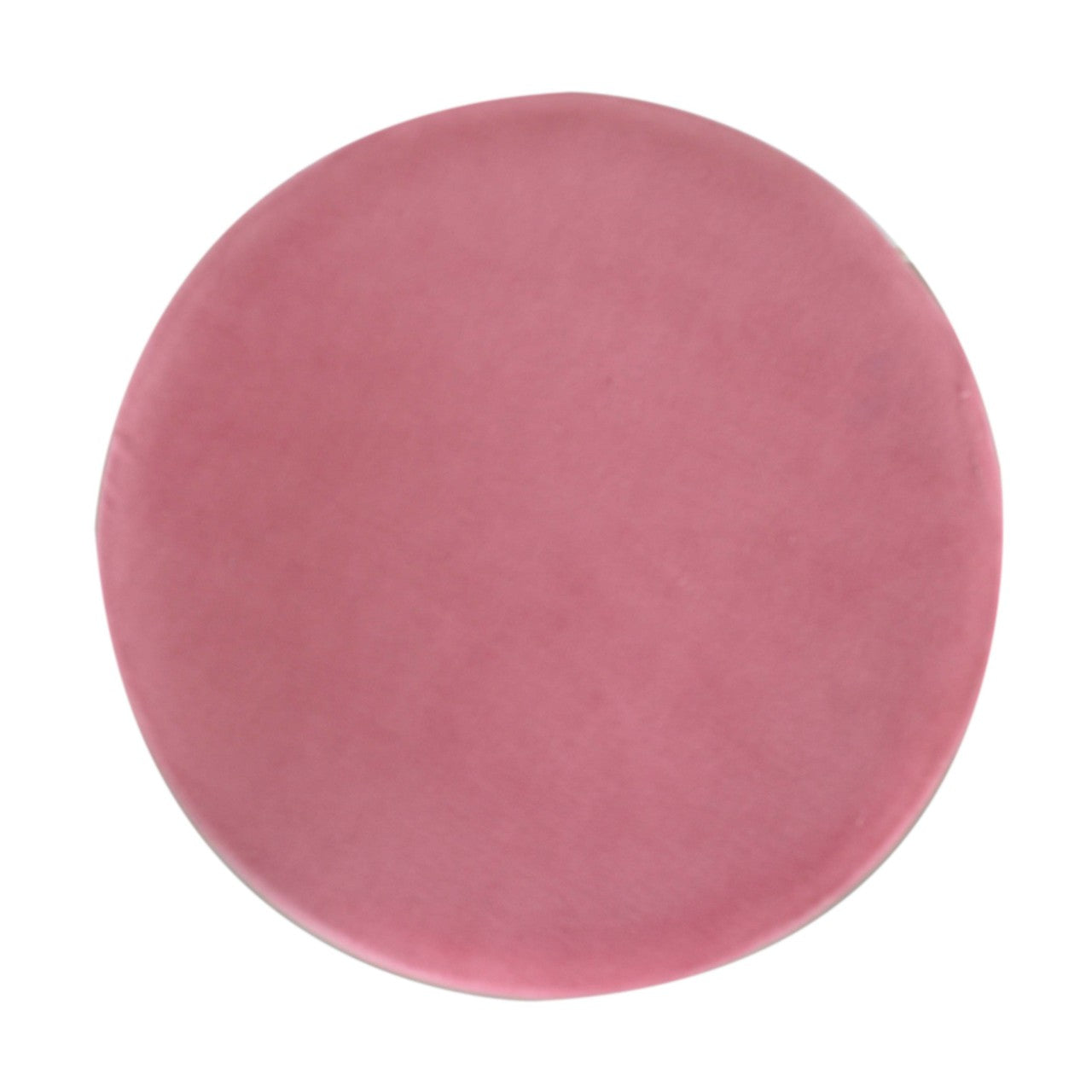 Large Pink Footstool with Gold Base