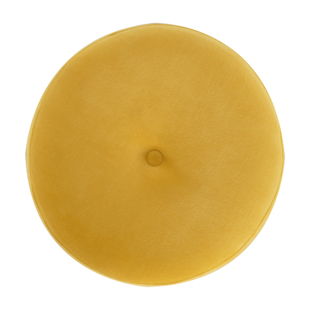 Mustard Velvet Tripod Footstool