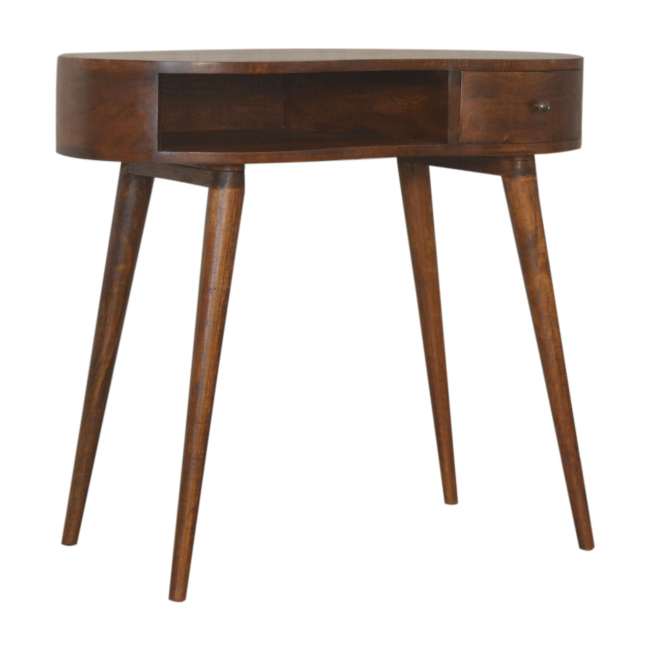 Chestnut Rounded Writing Desk