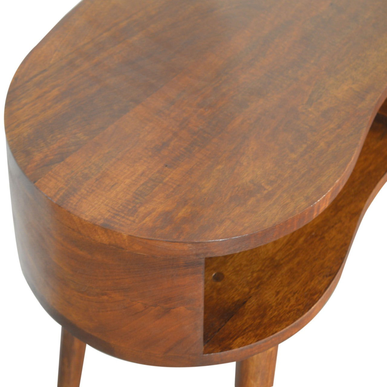 Chestnut Rounded Writing Desk