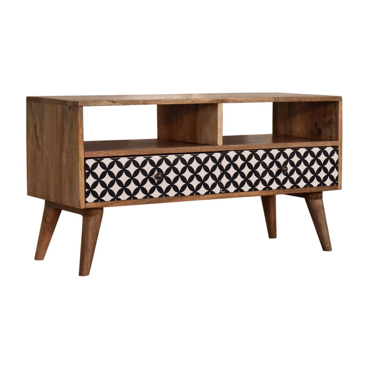 Diamond Screen Printed TV Unit