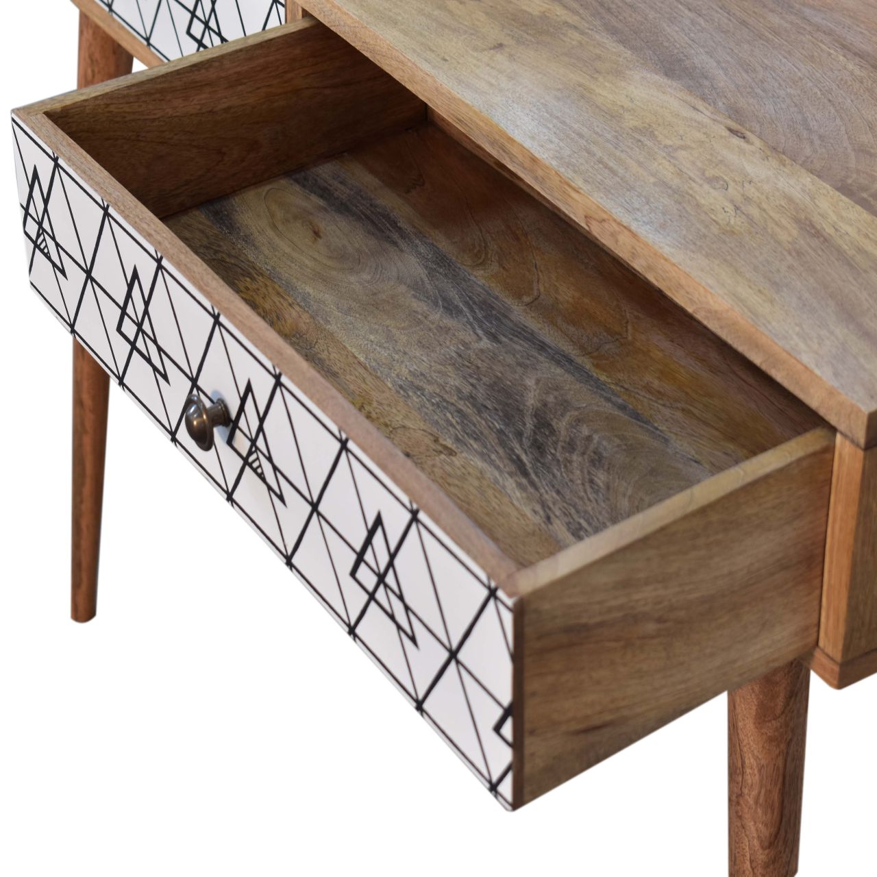 Triangular Long Console Table