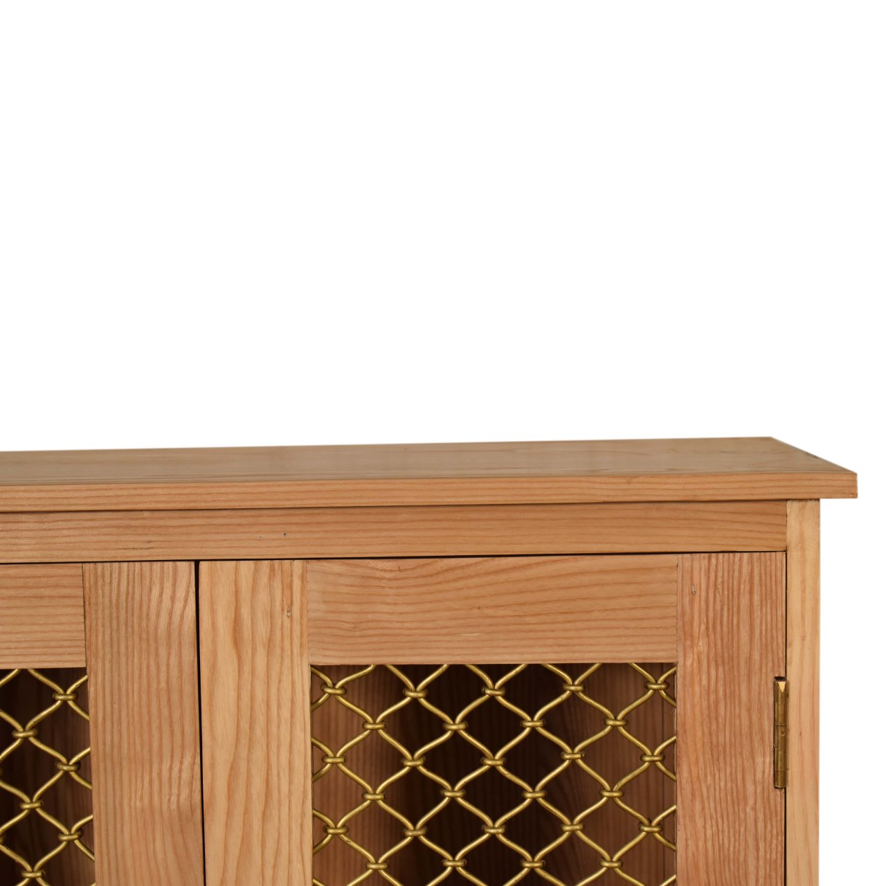 Caged Oak-ish Cabinet