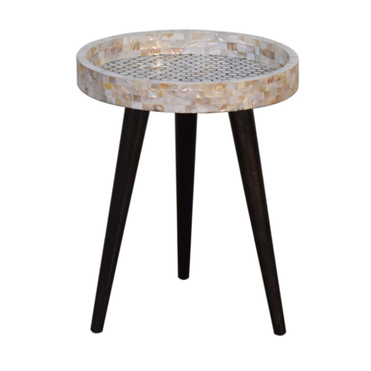 Honeycomb Mosaic End Table