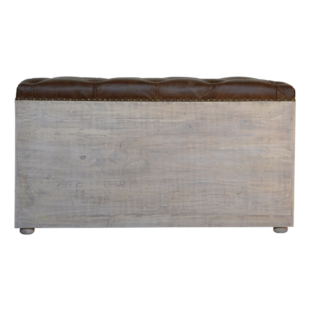 Stone Open Storage Bench