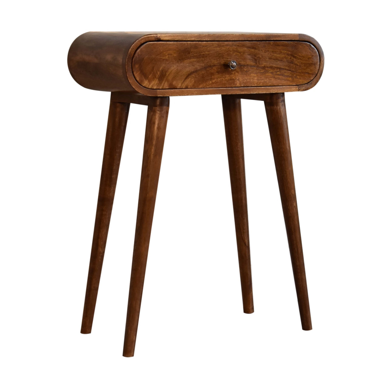 Mini Round Chestnut Console