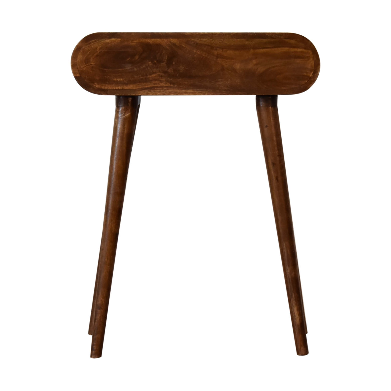 Mini Round Chestnut Console