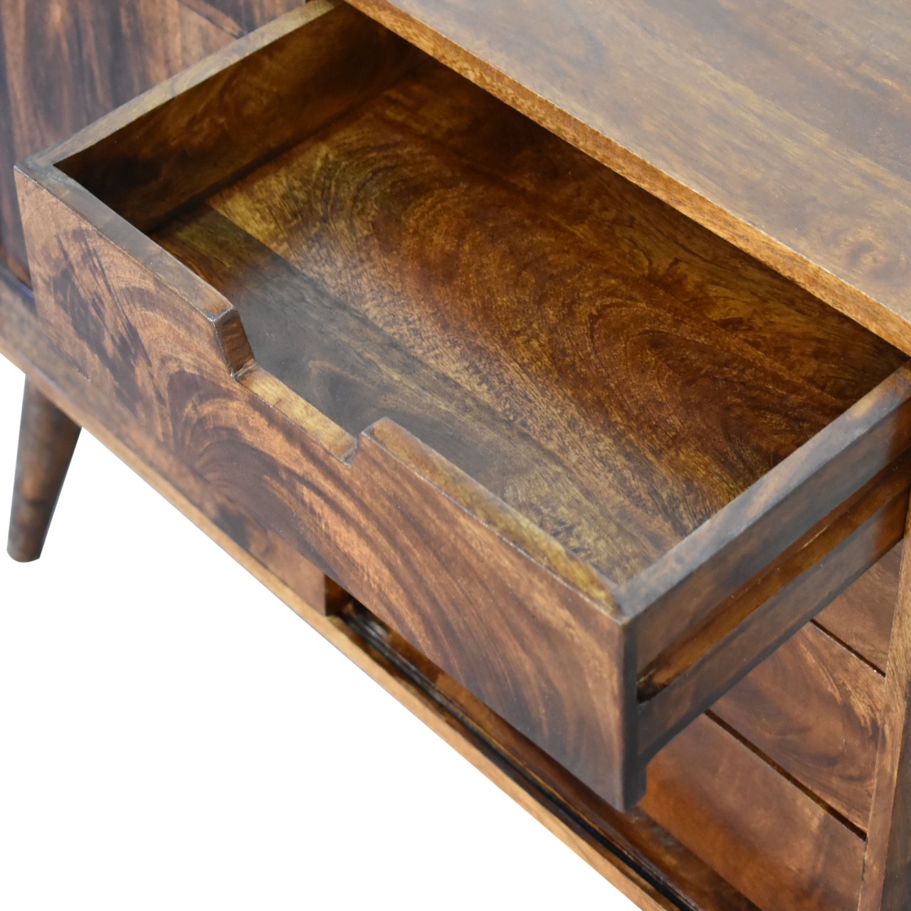 Chestnut Sliding Cabinet