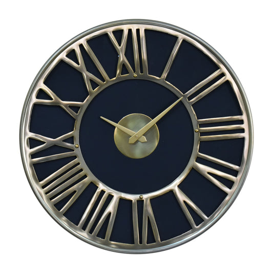 Black and Gold Wall Clock