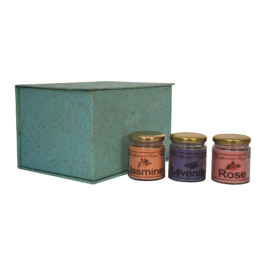 Candle Set (Jas, Lavender, Rose)