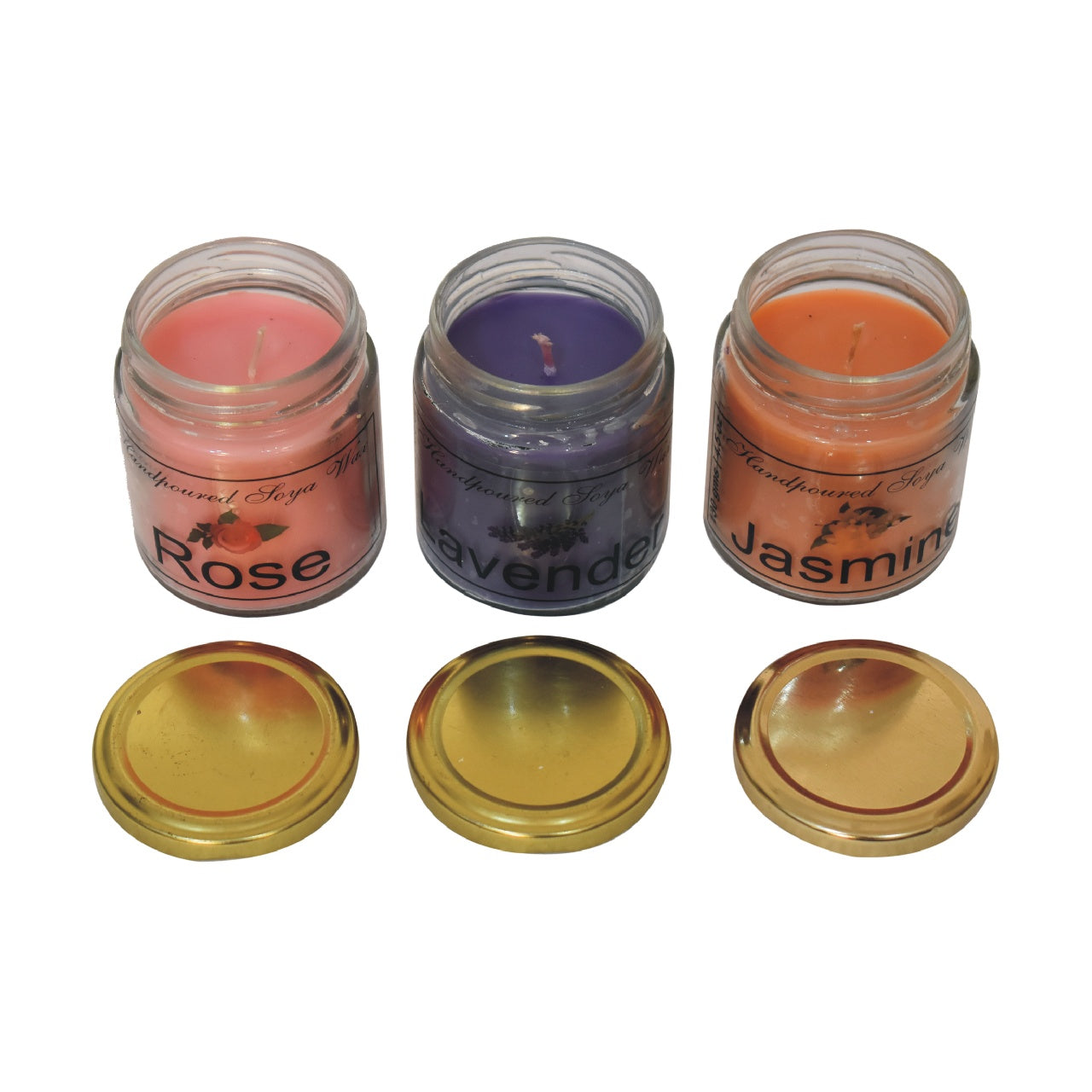 Candle Set (Jas, Lavender, Rose)