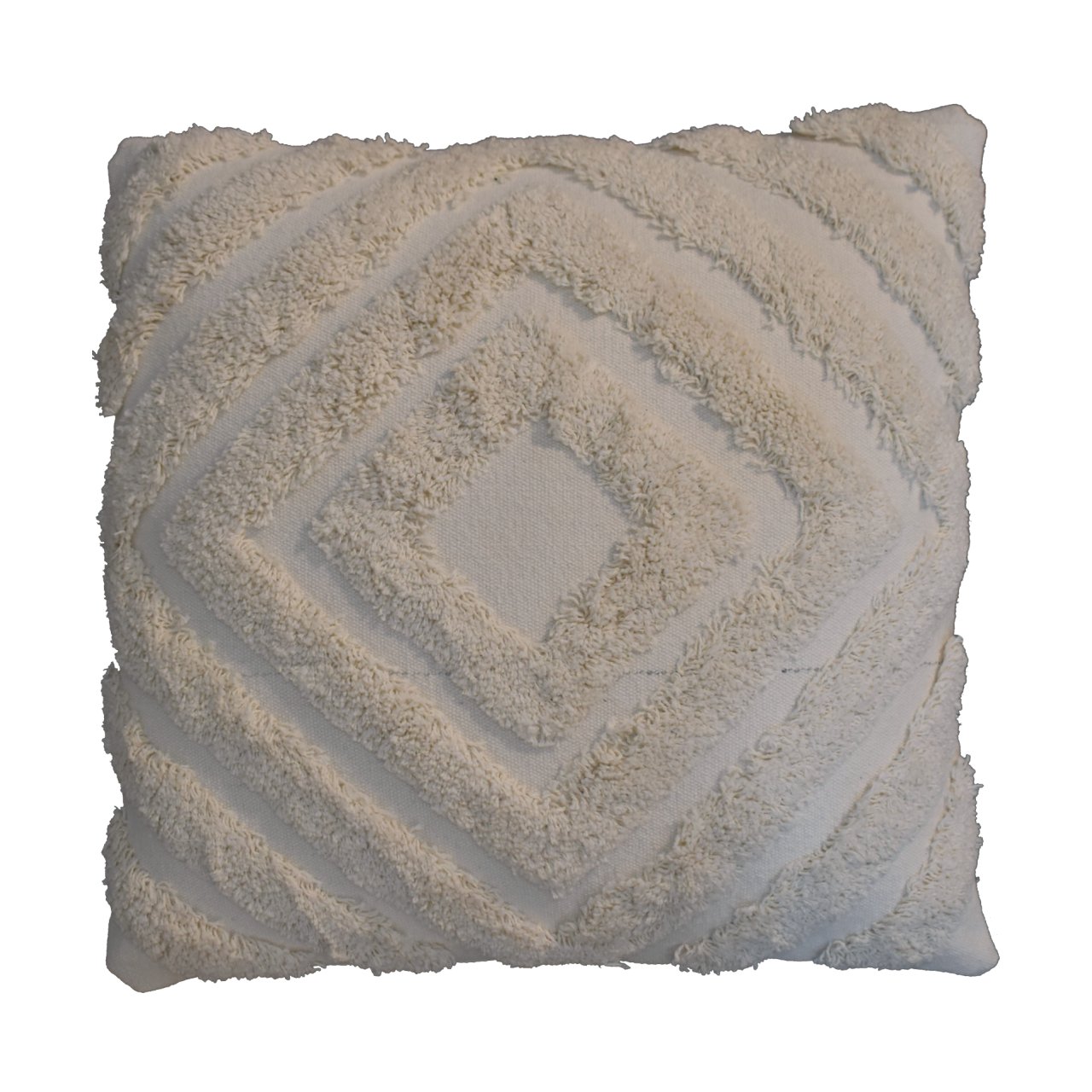 Cream Diamond Cushion Set of 2