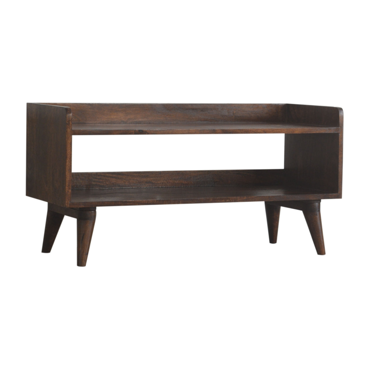 Walnut Nordic Storage Bench