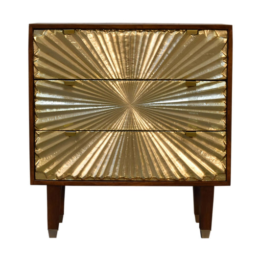 Manila Gold Tapered Chest