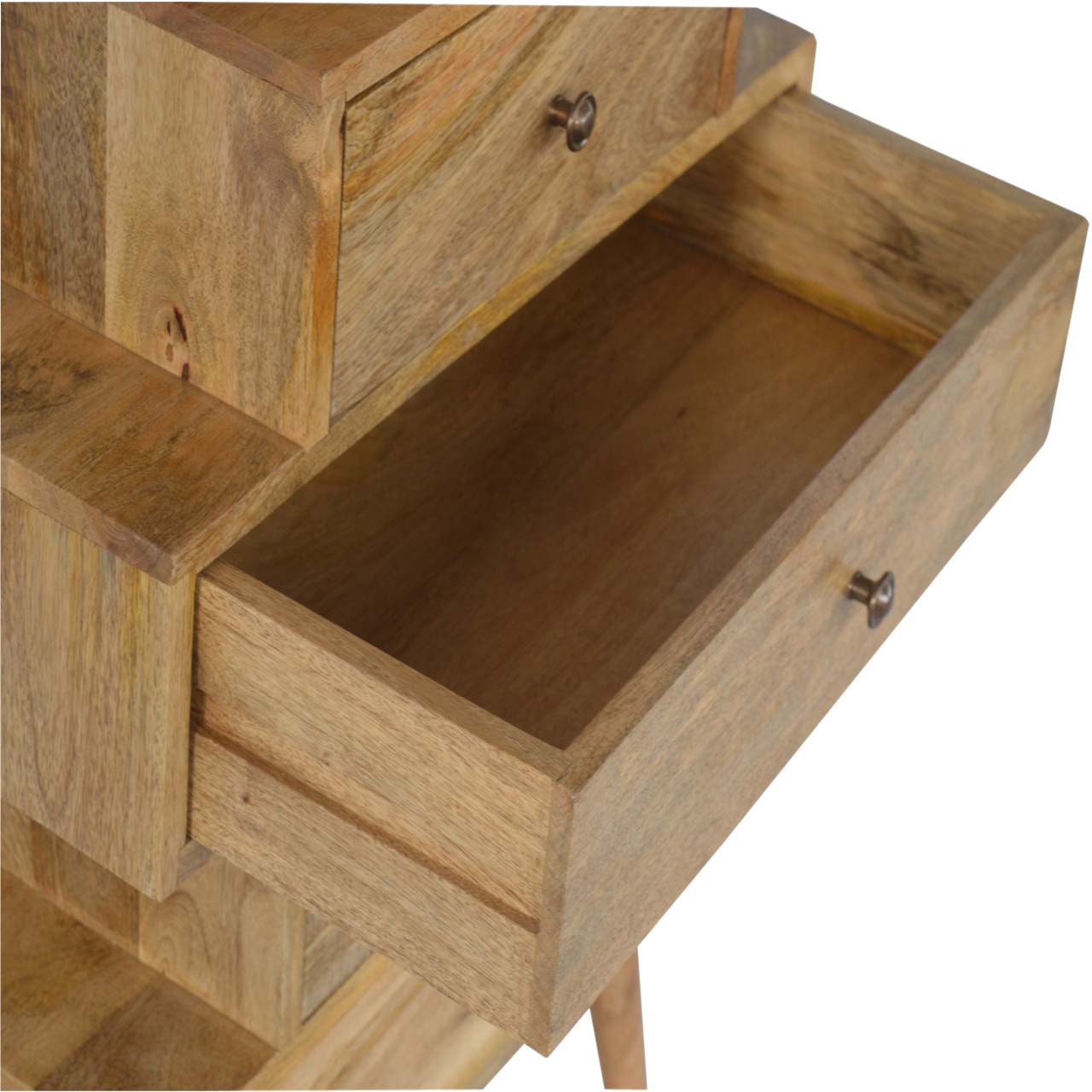 Solid Wood Tower Chest Cabinet