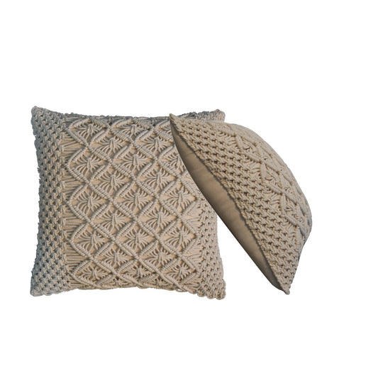 Lira Cushion Set of 2 - Cream