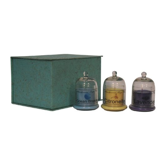 Bell Jar Candle Set (Summer)