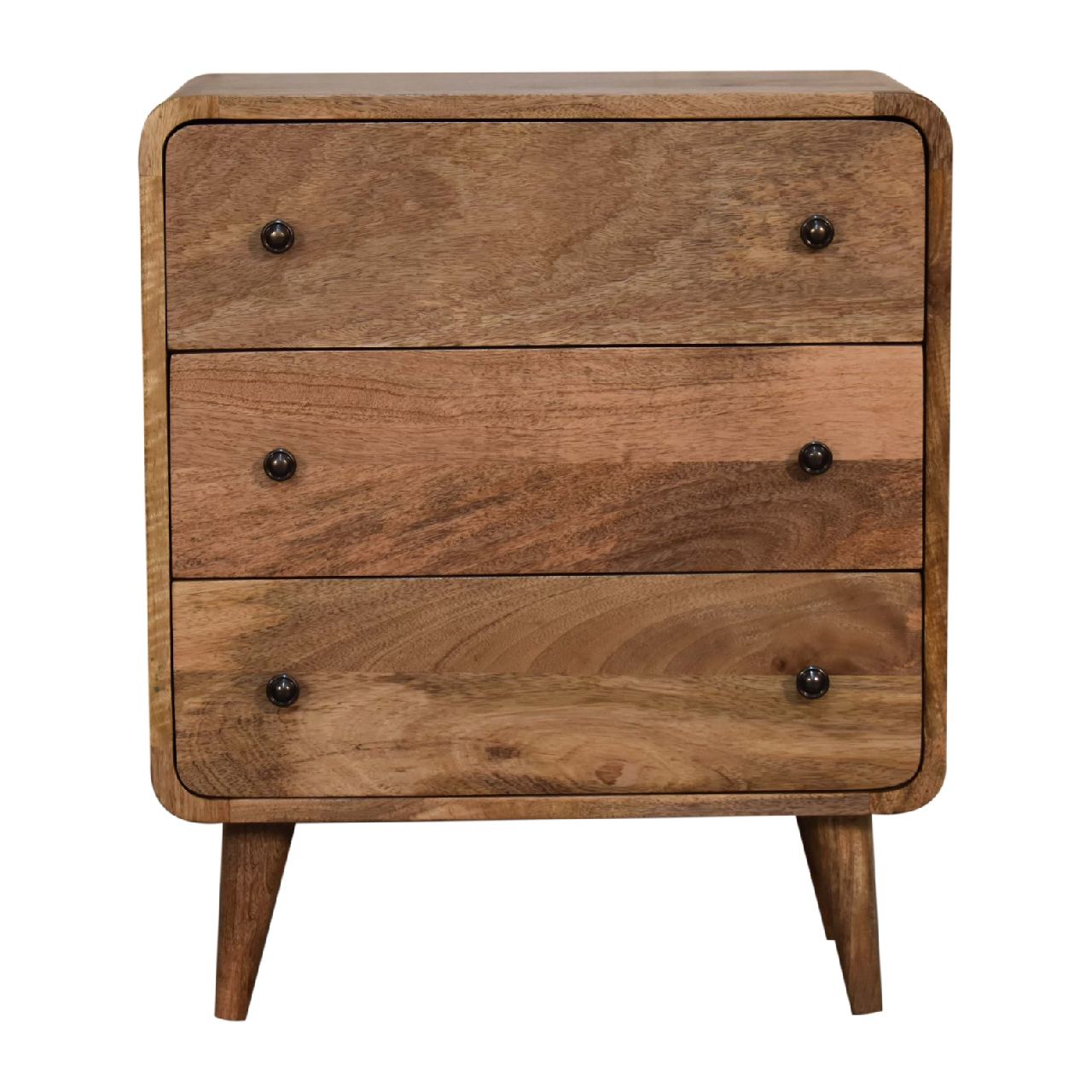 Mini Curved Oak-ish Chest