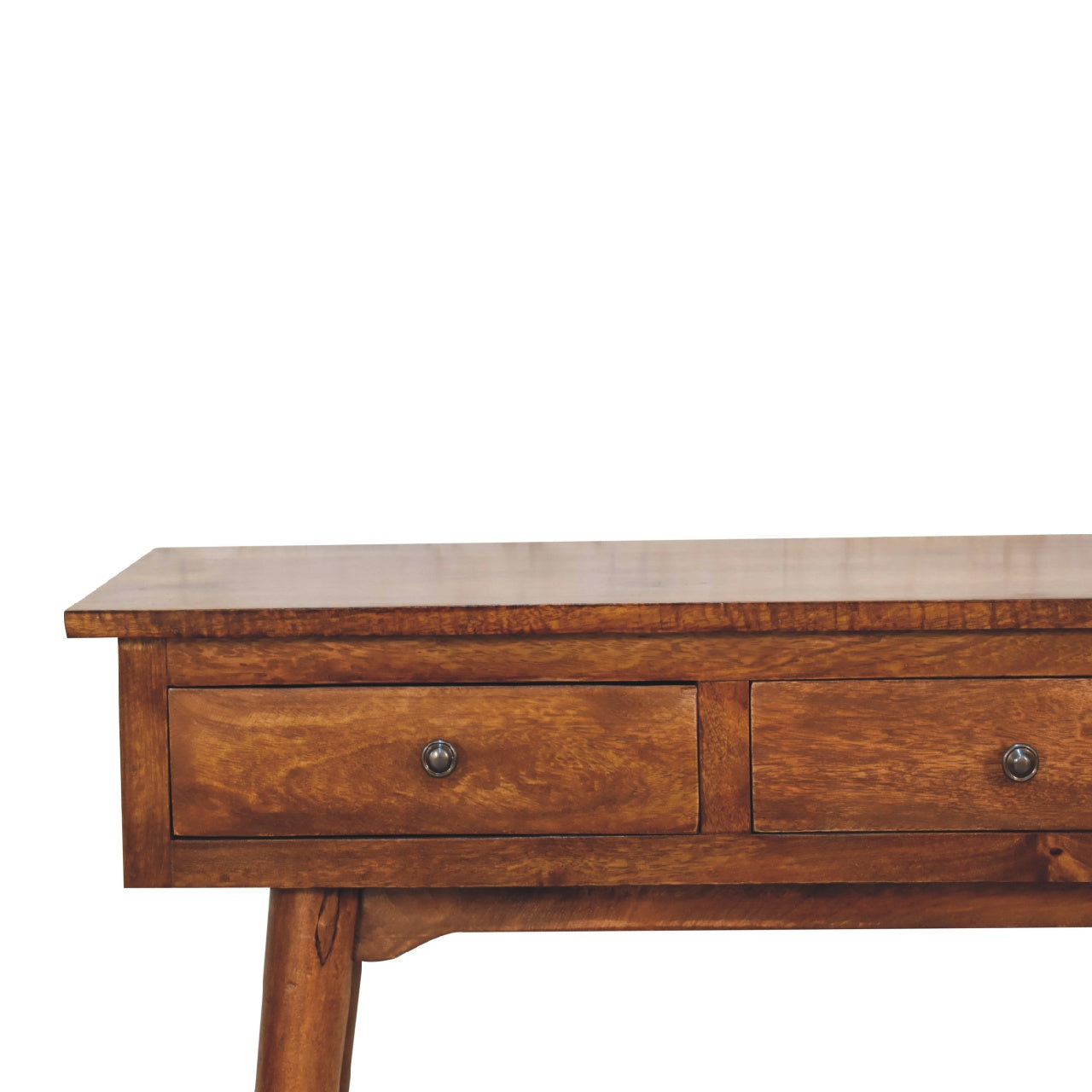 Large 3 Drawer Chestnut Console