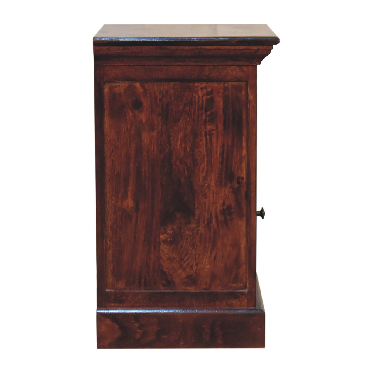 Cherry Bedside with Glazed Door