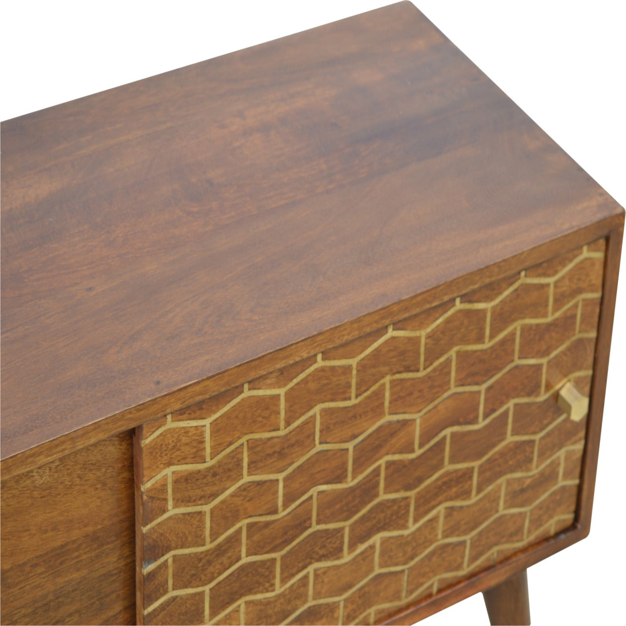 Gold Art Pattern Sideboard