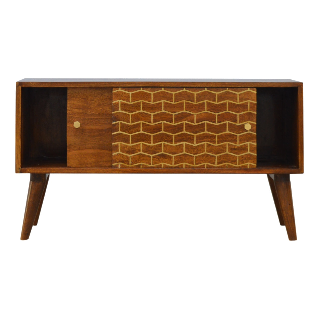 Gold Art Pattern Sideboard