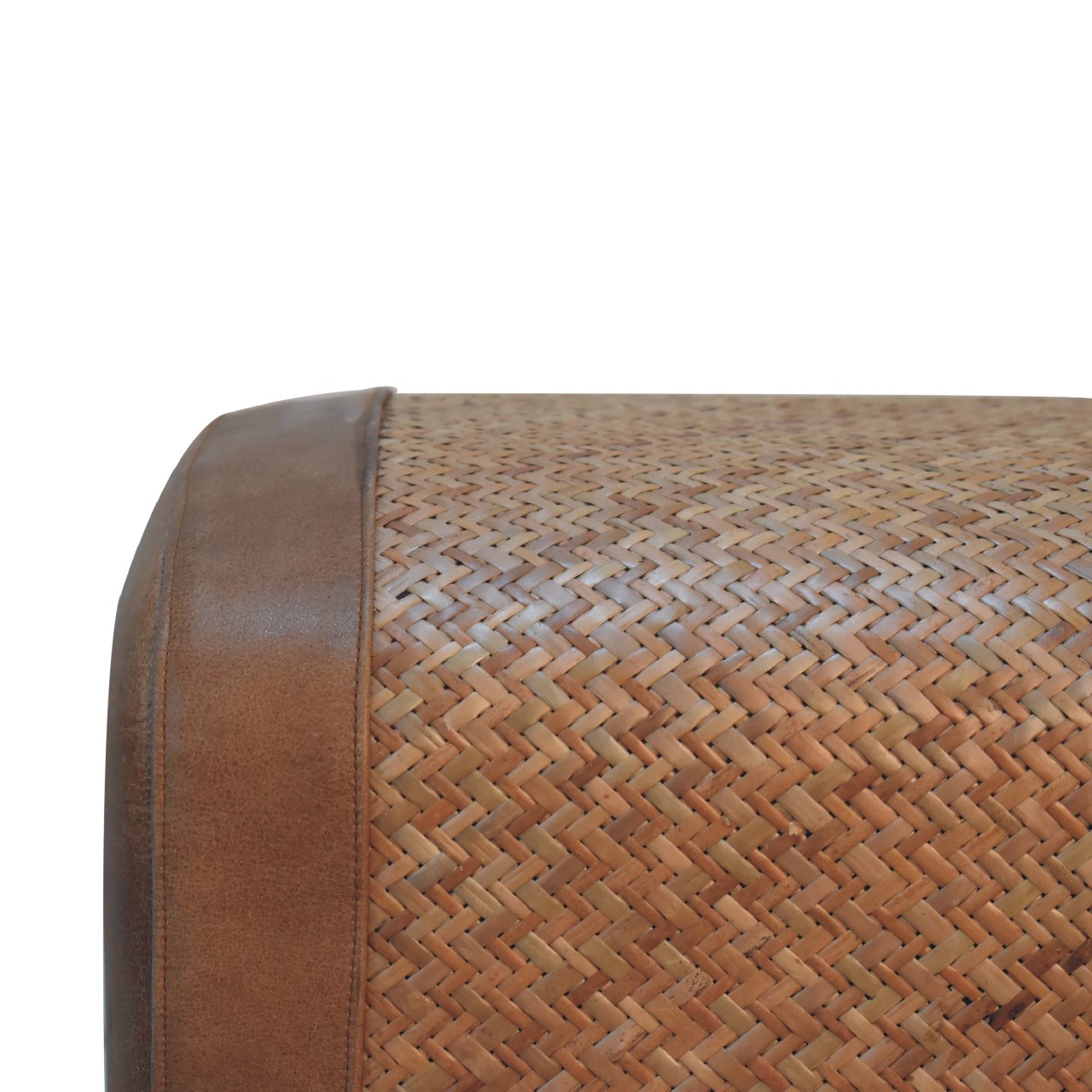 Seagrass Buffalo Square Footstool