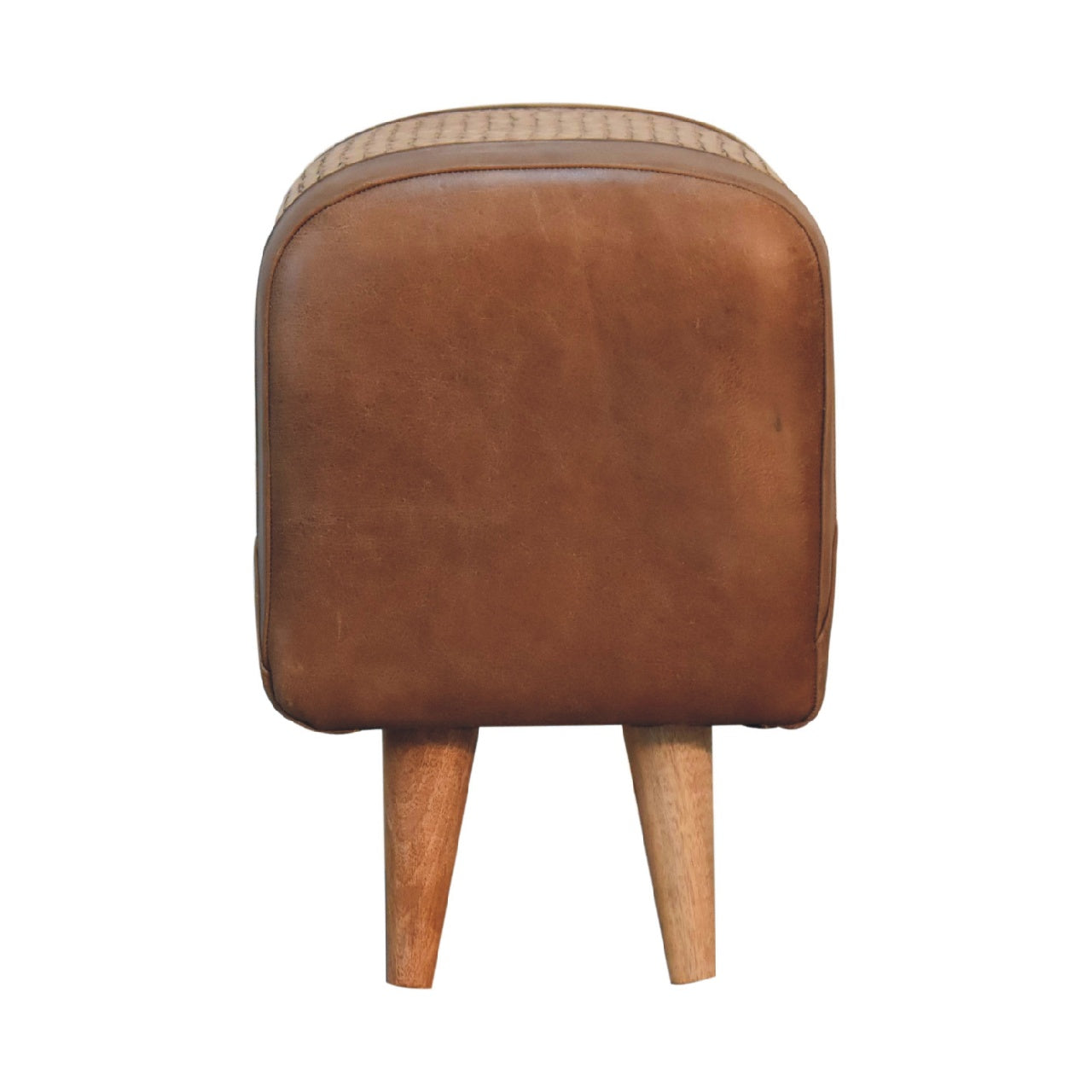 Seagrass Buffalo Square Footstool