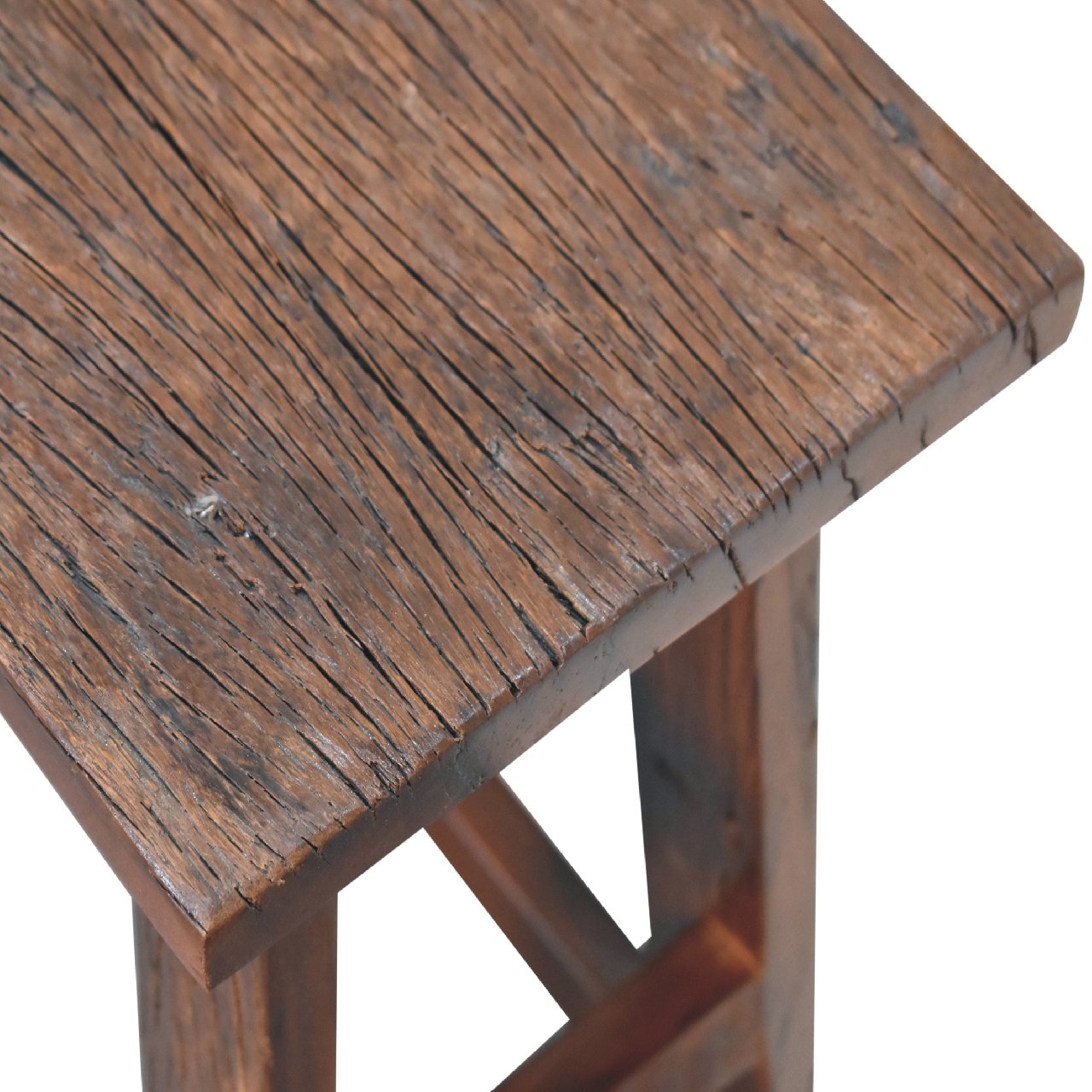 Reclaimed High Stool