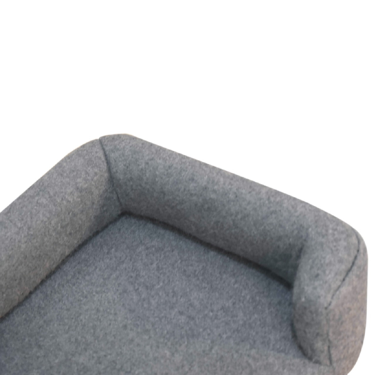 Mini Battleship Tweed Pet Sofa Bed