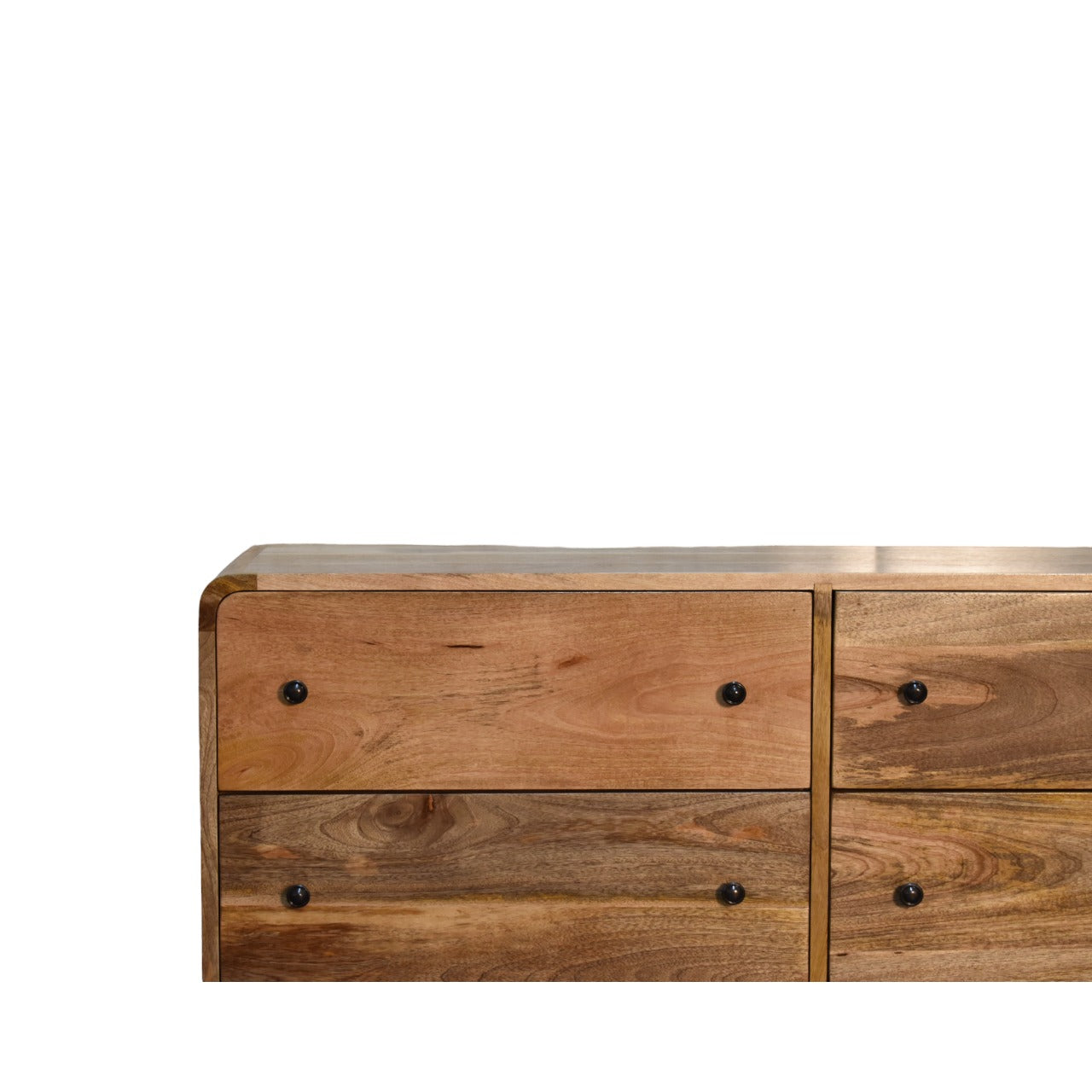 Large Curved Oak-ish Chest