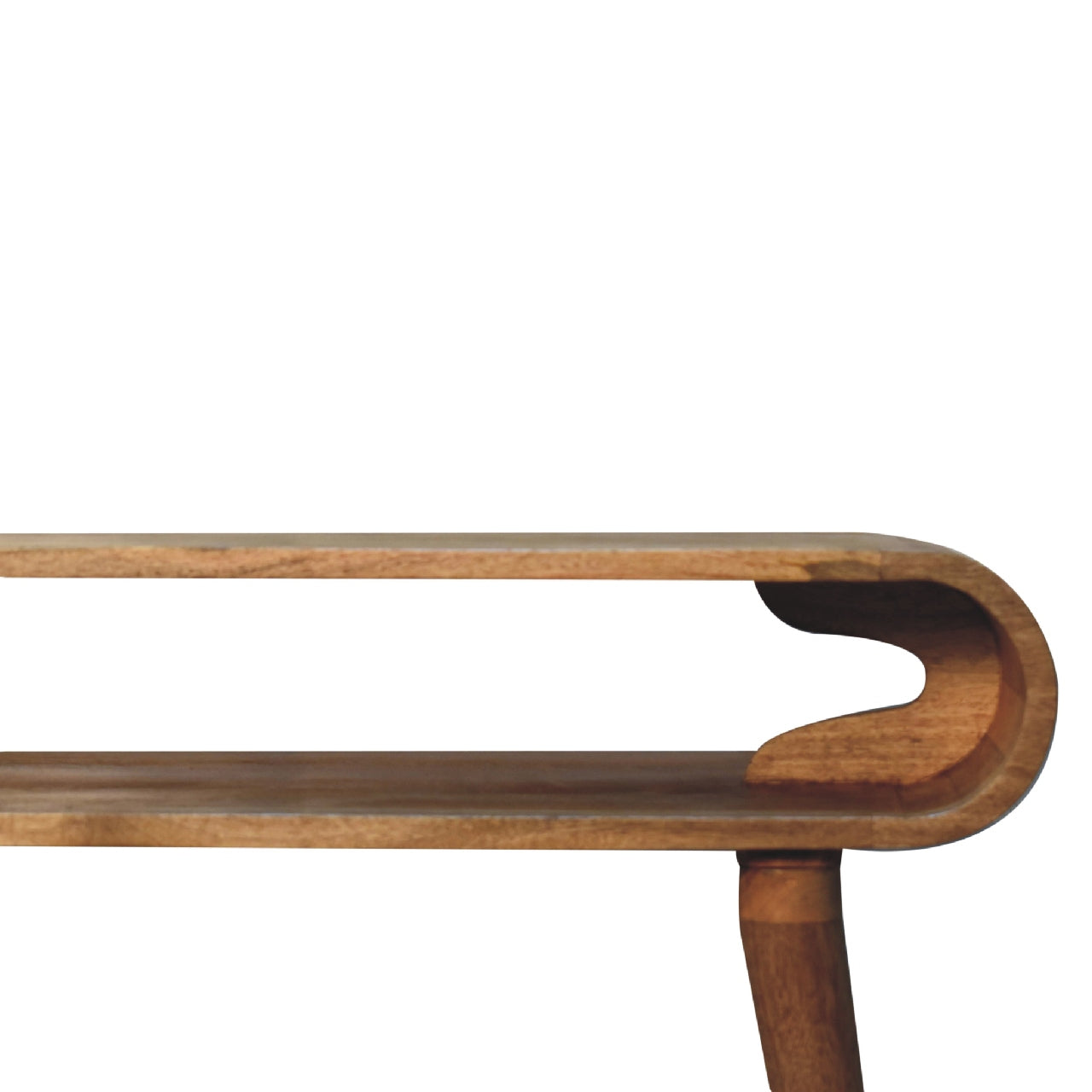 Amaya Chestnut Nordic Style Console Table