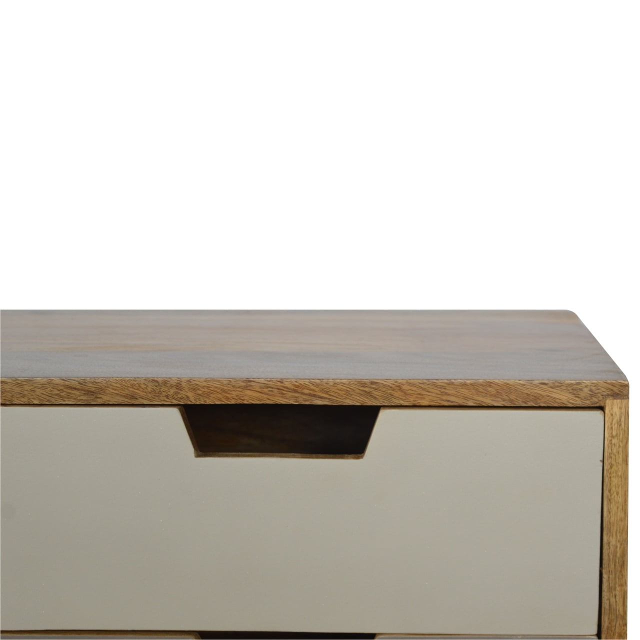 Grey Gradient Console Table