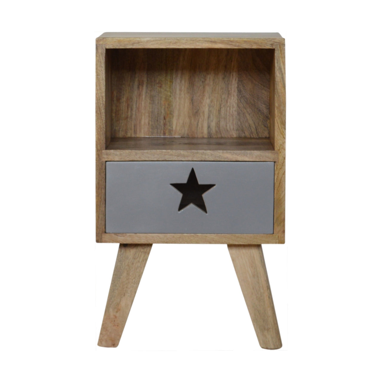 Small Star Painted Bedside