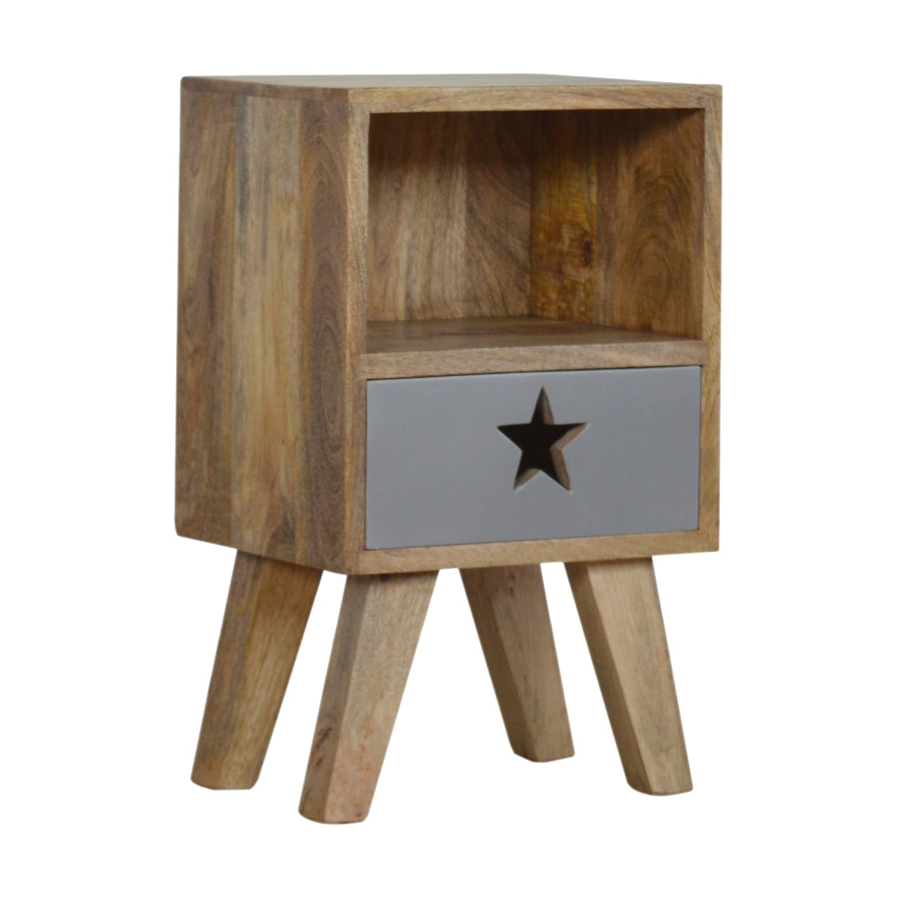 Small Star Painted Bedside