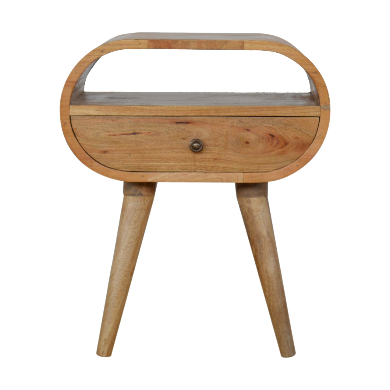 Circular Open Slot Bedside