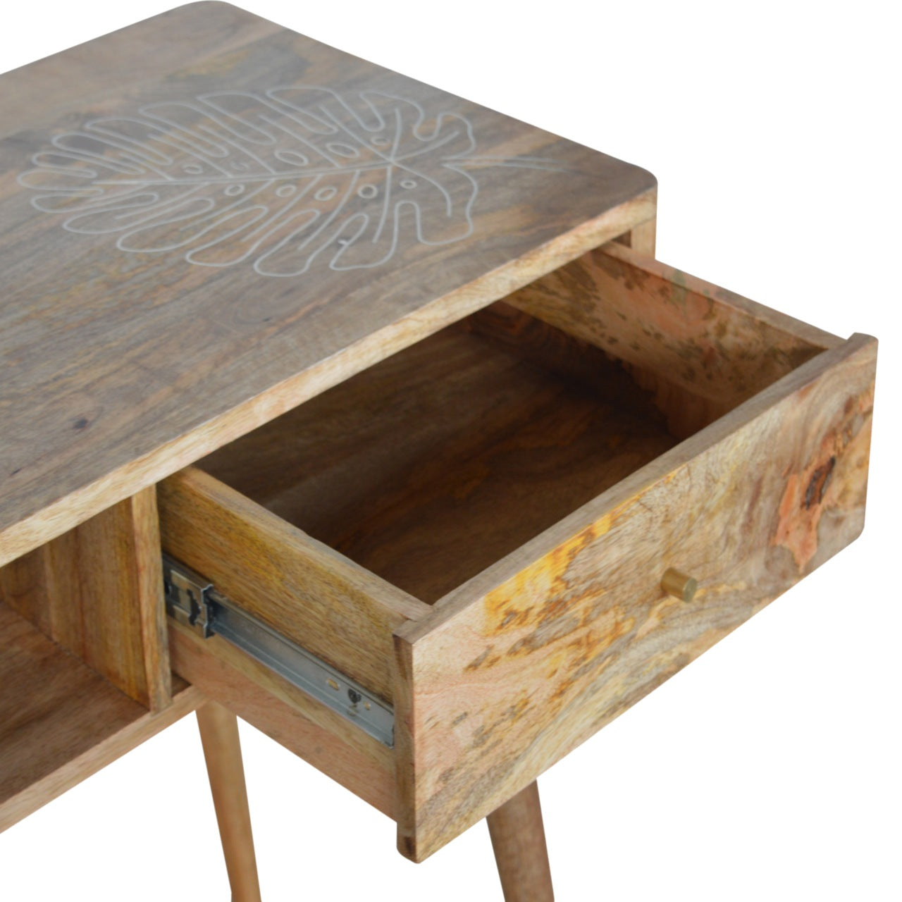 Leaf Embossed Writing Desk