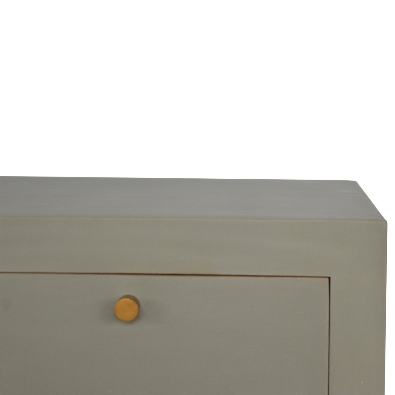 Cement Bedside with Open Slot