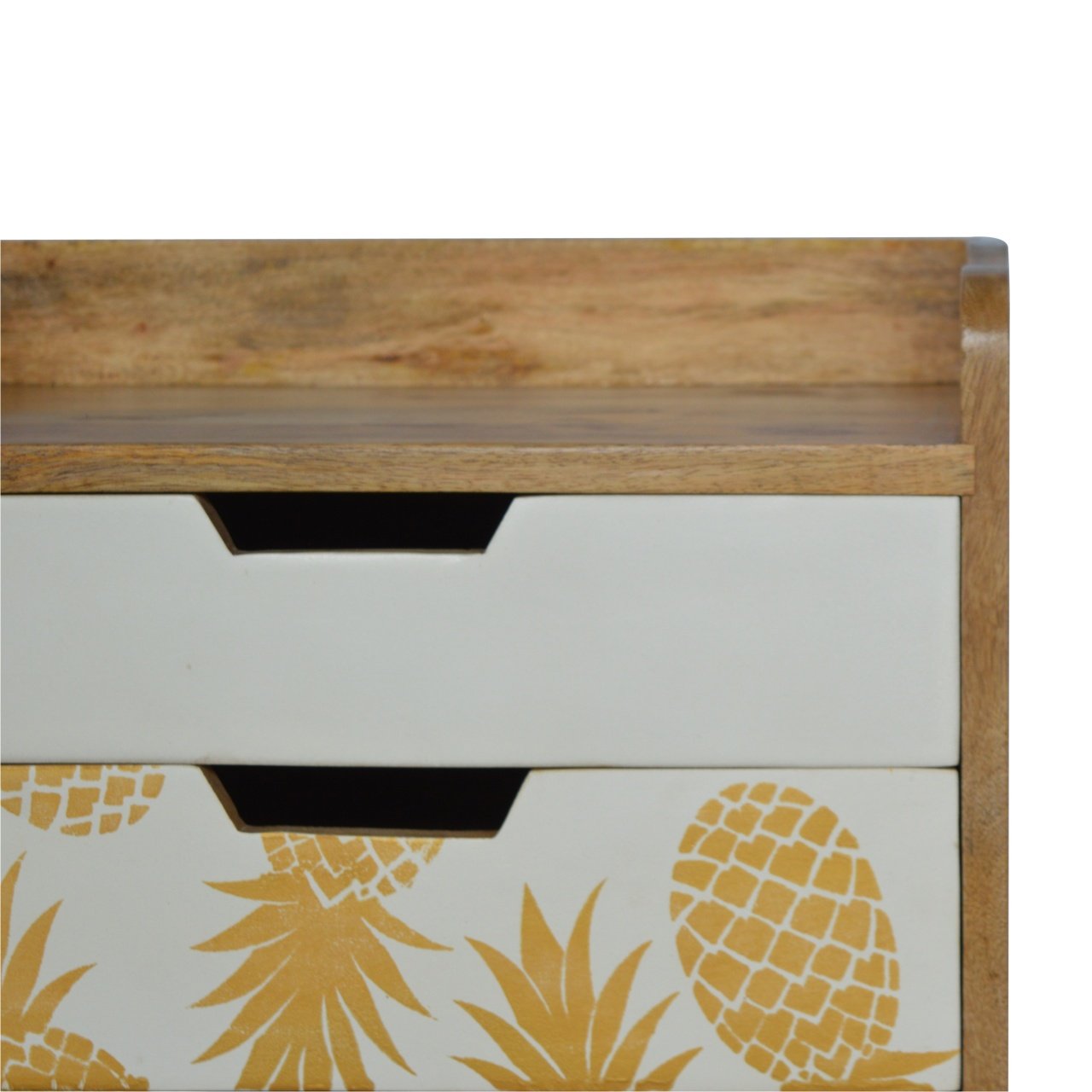 Pineapple Screen Printed Bedside