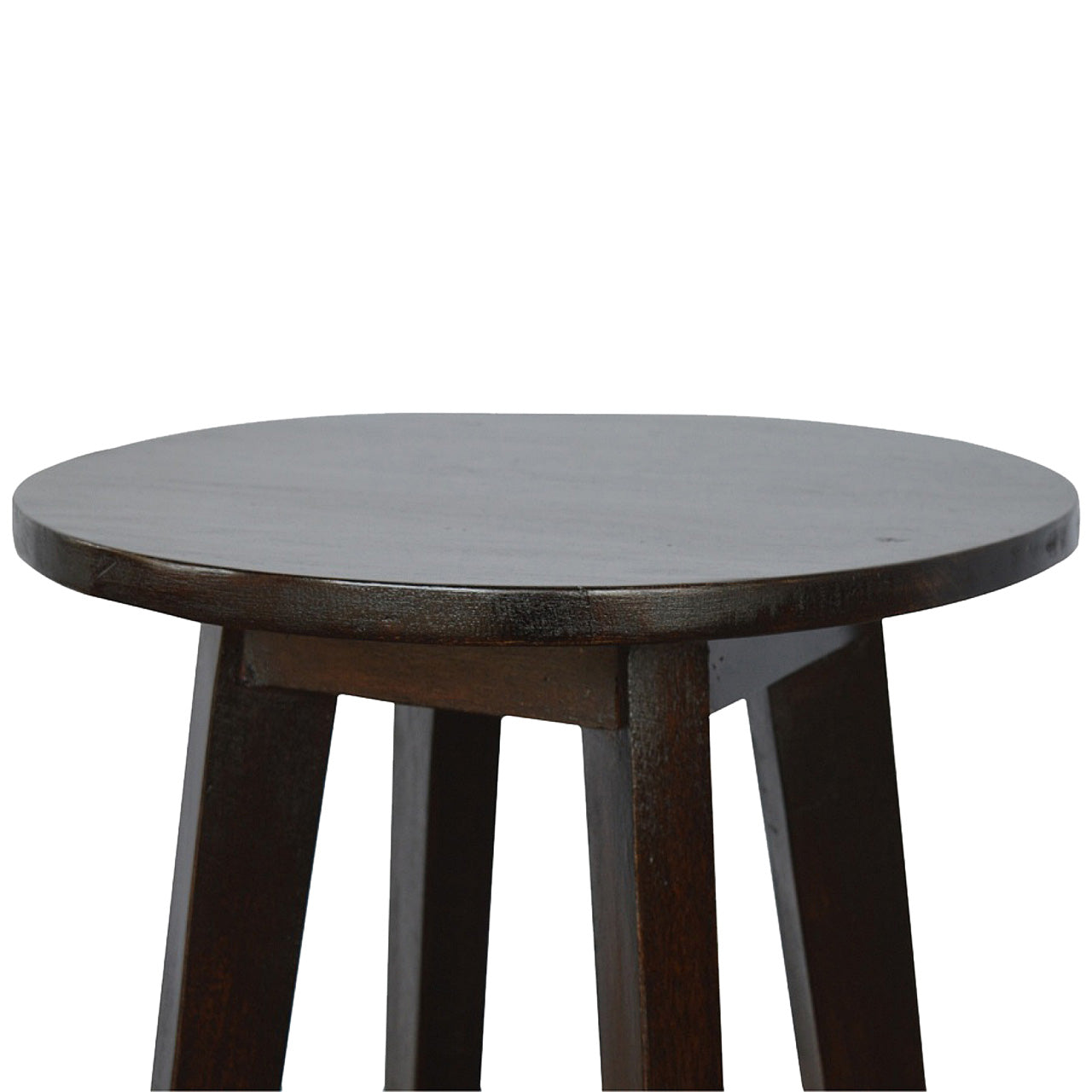 Walnut Undercarriage Bar Stool