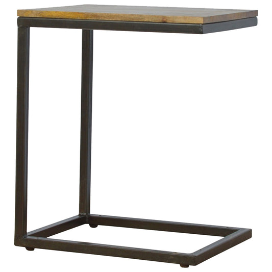 Industrial Small End Table