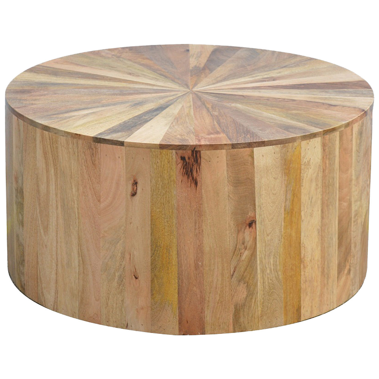 Round Wooden Coffee Table