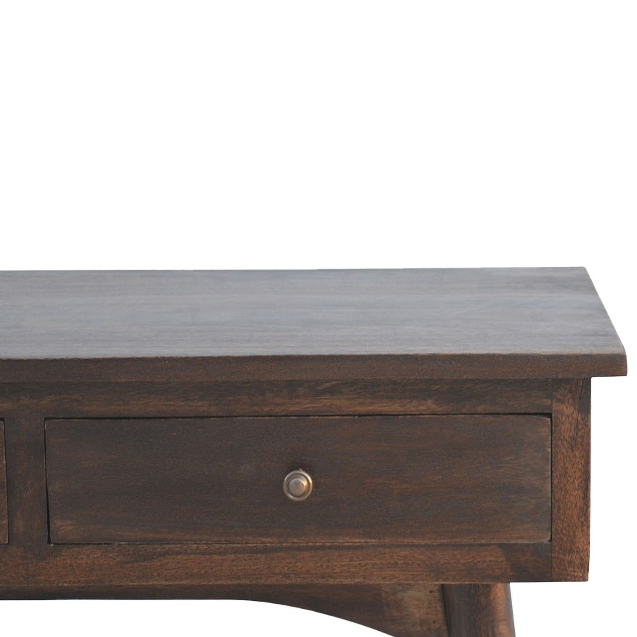 2 Drawer Walnut Hallway Console