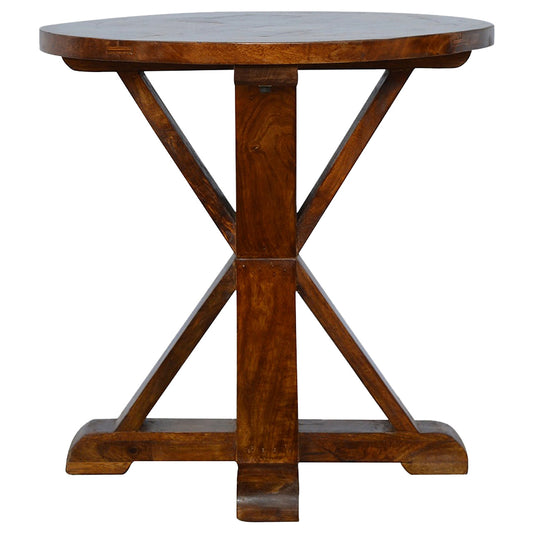 Chestnut Tristle Round Table